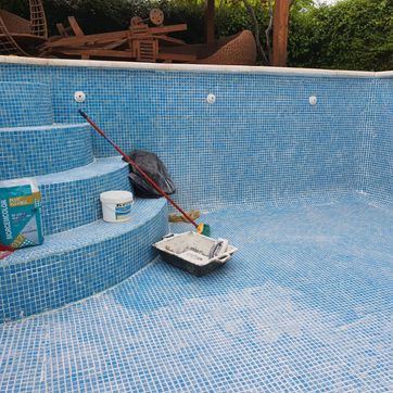 Jardineria Rolando lechada de piscina